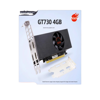 Xingqimei GT730 Stok Baru Multi-Layar 4-VGA Proyeksi Splicing Setengah Tinggi Server PCI Express 4.0 16X GDDR5 Graphics