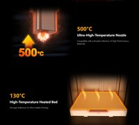 Imprimante 3D industrielle Mingda Raptor 450 2026, température 500 degrés Celsius, double buse, PEEK, impression rapide, Impressora 3d