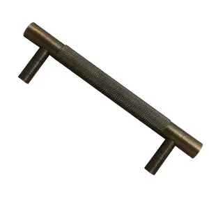 Katı pirinç kuzey avrupa basit bronz tırtıllı kolu çekmece dolabı kapı kolu dolap kulpu
