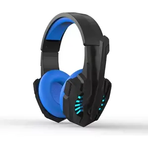 LED <b>Gaming</b> Headphones with RGB Light, Wired Over-Ear Design, Noise Cancelling <b>Microphone</b>, Bass Boost Sound, Touch Control, Ergon - Product Image 5