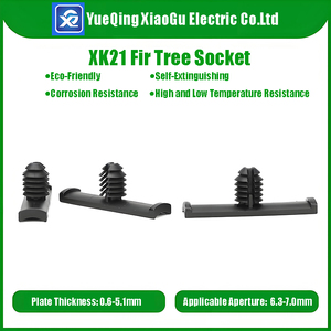Clips de fixation XK21 avec support en forme de <span class=keywords><strong>sapin</strong></span> pour trous ronds de 6,<span class=keywords><strong>3</strong></span>-7 mm et épaisseur de plaque de 0,6-5,1 mm TC4FT6LG/151-00467/151-00215/151-00942 - Product Image 2