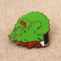Badge en métal en alliage de zinc personnalisé, élégant et fait main, avec émail dur pour des couleurs vives, design 2D/3D, cadeau souvenir