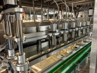 Machine de remplissage automatique de liquides visqueux avec pompe servo pour shampoing 300ml, lotion 1L, savon, liquide vaisselle et produits de bain en bouteilles