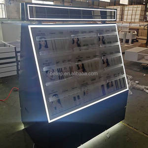 Nhà máy OEM ODM, kệ trưng bày mỹ phẩm lớn, kệ gỗ trưng bày trang điểm cho nước hoa, son môi, sơn móng tay - Product Image 6