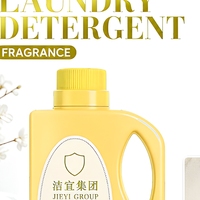 Lessive en poudre ou liquide personnalisée en verre carré jaune pâle, capsules de lessive, produits de nettoyage parfumés