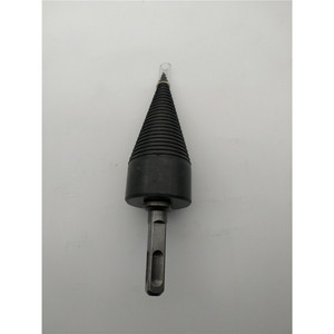 Wood Splitting Drill Bit Cone 10mm Shank 3 Flat High Speed Steel For Electric Hammer Wood Splitting <b>Tool</b> - Product Image 2