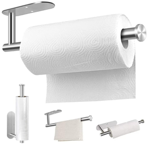 Thép không gỉ Wall Mount giấy vệ sinh chủ kệ nhà vệ sinh giữ giấy cuộn chủ - Product Image 1