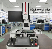 Système d'alignement optique, précision de positionnement de 0,01 mm, nouvelle station de soudage BGA en acier inoxydable, chauffage 1200W, température maximale de 350°C