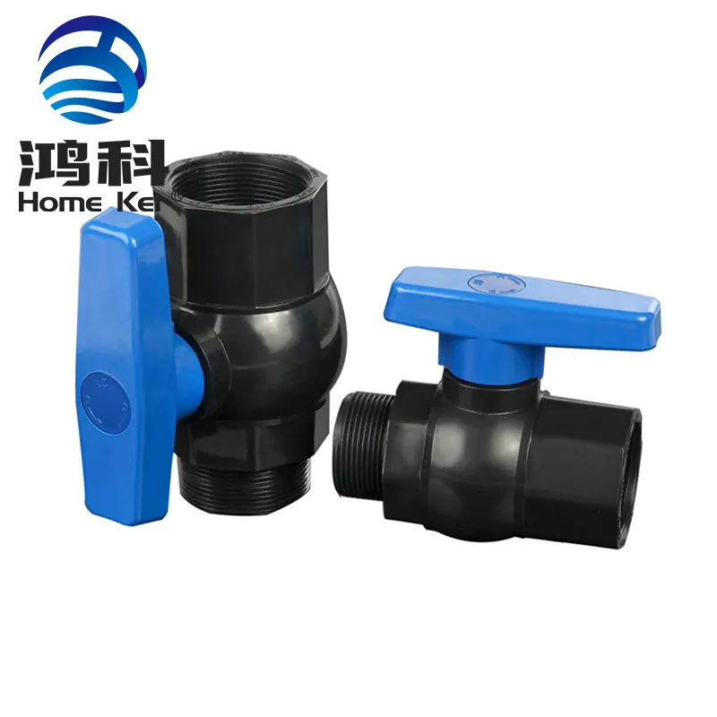 Wholesale Professional Oem Super Quality Ball Valve Plastic Male And Female Valve PVC Ball Valve