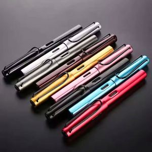 Stylos de luxe personnalisés pour entreprises, stylos à bille portables en aluminium avec gravure de logo, pour étudiants et cadeaux - Product Image 2