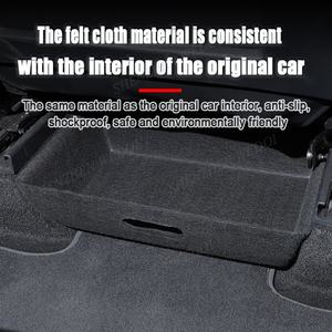<span class=keywords><strong>2023</strong></span> noticias caja <span class=keywords><strong>de</strong></span> almacenamiento debajo del asiento para Tesla modelo Y coche ABS + Alcantara Material organizador nuevo diseño - Product Image 5