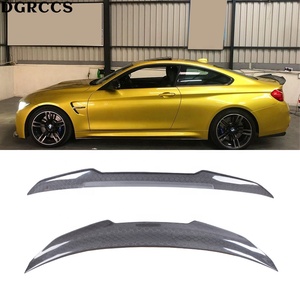 Alerón Trasero de Fibra de Carbono Estilo PSM Original para M4 F82, Sin Perforaciones, Pulido, para Maletero, 2014-2020, con Cinta Adhesiva - Product Image 1