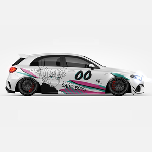 Venta al por mayor Hunter x Hunter car WRAP 07, diseño de coche de abrigo grande. Calcomanía pegatina <span class=keywords><strong>Anime</strong></span> Itasha | Lado del coche gráfico | Calcomanía de vinilo - Product Image 2
