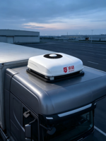 Unité de climatisation électrique 24V DC pour cabine de camion, camping-car et VR, à installer sur le toit, Jingshuo, pour rénovation/amélioration