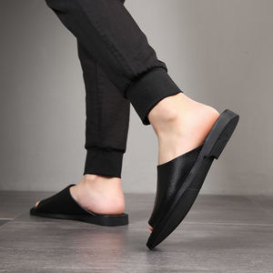 Zapatos de Hombre Estilo 2026 - Sandalias de Cuero para Verano, Sandalias Casuales de Playa, Chanclas - Product Image 5