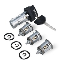 JVYI Interrupteur combiné pour Chrysler/Dodge Cylindre de voiture avec deux clés Nouveau 5003843AA Garantie de 180 jours