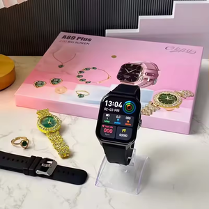 2024 Smartwatch A89plus <span class=keywords><strong>6</strong></span> en <span class=keywords><strong>1</strong></span> traje señoras collar pendientes pulsera anillo Smartwatches conjunto de joyería de lujo A89 PLUS para mujeres - Product Image 6