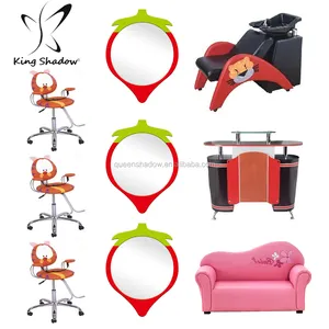 Conjunto infantil de cadeira de cabeleireiro, equipamento para cabeleireiro e salões