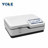 Spectrofotometer Layar Sentuh Seri K Single/Double Beam 190 hingga 1100nm Instrumen Analitik Laboratorium