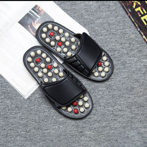 Pantuflas de Masaje de Acupuntura Magnética Giratorias, Calzado de Masaje de Pies para el Cuidado de la Salud, Masajeador de Pies que Promueve la Circulación Sanguínea - Product Image 3