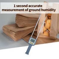 Humidimètre industriel portable TK100M pour balles de papier en ABS, précision de 0,5 %, plage de mesure de 0 % à 99 %, mesure des rouleaux de papier usagé