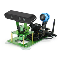 Kit de développement de reconnaissance d'objets accélérée par GPU bidimensionnel pour cartes Jetson Nano AI Gimbal Visual Kit