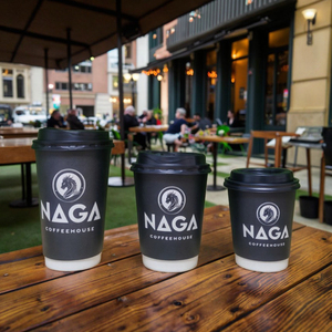 AT PACK Eco Friendly 12oz 16oz 20oz Cafe Coffee House Disposable Coffee <strong>Cups</strong> Sleeve Takeaway <strong>Paper</strong> <strong>Cup</strong> With Lid Branded - Product Image 3