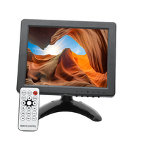 Prix Spécial Moniteur Haute Définition 8 Pouces 9 Pouces 10 Pouces DC 12V Multi-Média HDMI VGA USB Interface Standard Universelle