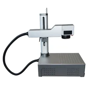 2024 Nieuwe Hete Verkoop 3d Fiber Laser Sieraden Laser Markering Machine 50W 60W Metalen Oppervlak Lasermarkering