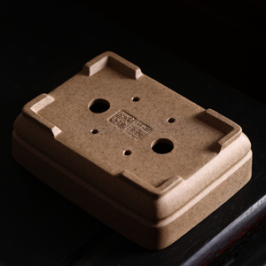 Maceta Rectangular para Bonsái de Arcilla Morada Hecha a Mano, Recipiente para Plantas de Alta Calidad - Product Image 3