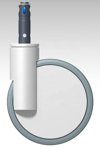 200mm Zentralverriegelungs-Lenkrolle 8 Zoll Krankenhausrollen für Krankenhausmöbel - Product Image 2