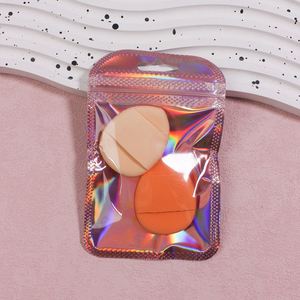 Mini houppette à doigt Gouttes d'eau, éponge super douce pour correcteur, fixation du maquillage, double usage sec et humide - Product Image 3