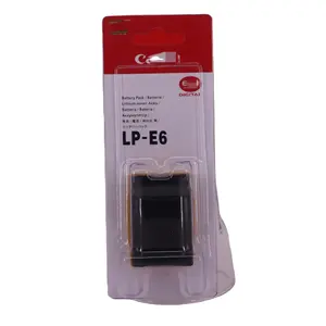 Rechargeable Camera Battery LP-E6 Battery Paper Packaging