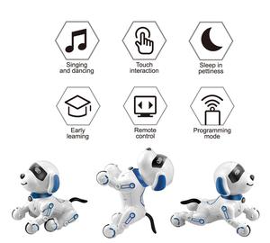 Chien robot intelligent té<span class=keywords><strong>l</strong></span>écommandé, interactif, qui marche et parle, jouet éducatif musical de dessin animé pour enfants - Product Image 3