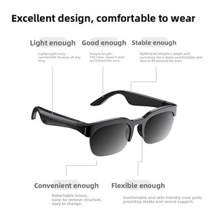 Lunettes Intelligentes IA Sans Fil pour 60 Chansons, Sport, Longue Autonomie, Traduction IA - Product Image 2