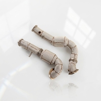 Système d'échappement de course en acier inoxydable ING, épaisseur 1,5 mm, pour 740i N54 3.0T, bouclier thermique, haute performance, tuning automobile