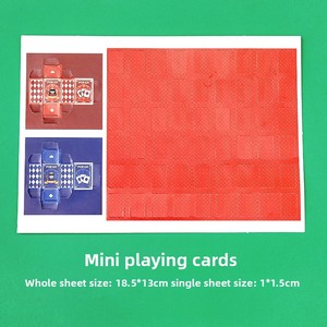 Cartes à Jouer Créatives Mini Format Doigt pour Enfants – <span class=keywords><strong>Jeu</strong></span> de Cartes de Poche Personnalisable et Portable, Amusant comme le Poker - Product Image 6