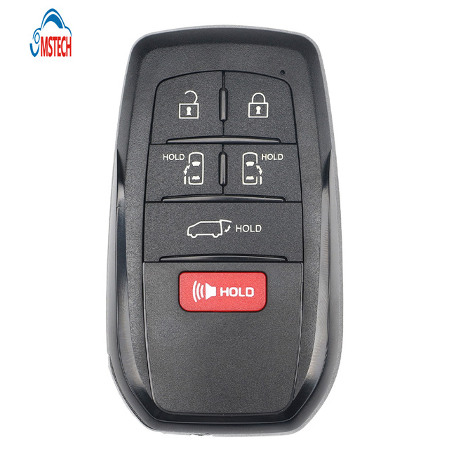 SZMAISHI 6 Buttons Smart Car Remote Control Key Shell Case for T-oyota Auto Vehicle Replacement Key Hosing Cover