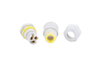 Connecteur de câble étanche à 3 broches M683-A IP68, raccord de câble 3 voies Plug and Play, certifié CE ETL pour l'éclairage LED