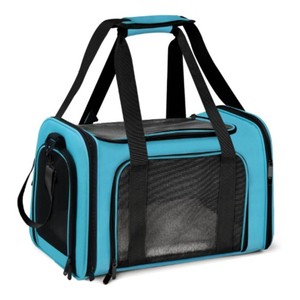 Sac de transport pliable pour animaux de compagnie, approuvé par les compagnies aériennes pour les petits chiens et <span class=keywords><strong>chats</strong></span>, imperméable (convient aux sorties et aux voyages <span class=keywords><strong>en</strong></span> <span class=keywords><strong>voiture</strong></span>) - Product Image 6