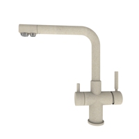 Robinet d'eau gazeuse chaude et froide 4 voies 4 en 1 robinet à osmose inverse purificateur d'eau robinets d'eau