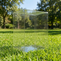 Boîte de protection transparente en PET pour Funko Pop, boîte de présentation en plastique pliable, empilable, transparente, boîte de rangement protectrice pour figurines en vinyle