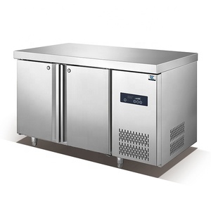 Bàn Làm Việc Tủ Lạnh Bằng Thép Không Gỉ Bàn Làm Việc Bàn Chuẩn Bị Làm Theo Yêu Cầu Tủ Lạnh Bàn Chuẩn Bị Pizza Tủ Lạnh - Product Image 6