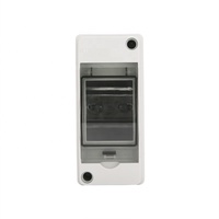 Boîtier de jonction électrique extérieur étanche IP65 à HT-2 voies ABS/PC Matériau de l'interrupteur Montage sur panneau Boîtier Instruments électroniques