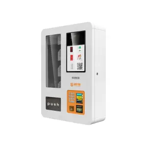 Máquina expendedora refrigerada JSK, máquina expendedora de ensalada de frutas combinada para Centro Comercial