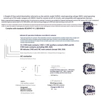 Contacteur AC Chint NC1-0910 1210 1810 2510 5011 9511 220V/380V Autre Phase