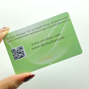 Cartes de visite en PVC imperméables pour les centres de remise en forme - Product Image 2