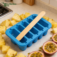 Vente en gros de bâtonnets de sucettes glacées en bambou 114*10*2mm, bâtonnets de sucettes glacées en bambou durables, produits en bambou, logo personnalisé, prix bas