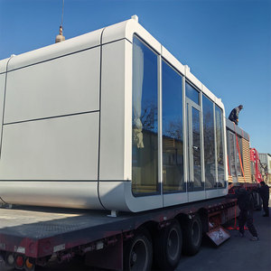 Conteneur extensible de panneau sandwich <span class=keywords><strong>en</strong></span> acier d'entrepôt d'Apple confortable créatif humaniste pour le kiosque extérieur d'hôtel de maison - Product Image 6