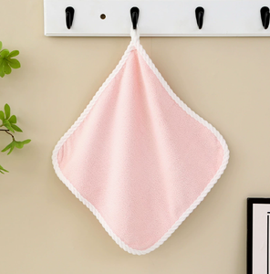 منشفة وجه مربعة للأطفال حديثي الولادة بلون واحد، ناعمة وصديقة للبشرة، فائقة الامتصاص، بحجم مثالي للأطفال - Product Image 5